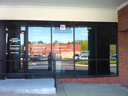 we are located at 3545 peachtree industrial blvd, duluth, ga 30096