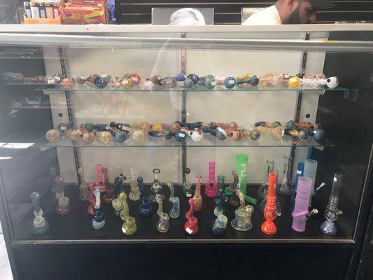 Glass pipes and bubblers