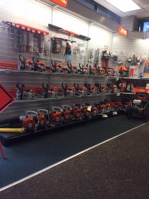 Authorized STIHL dealer, machines for the professional and homeowner alike