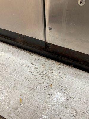 Washers leak causing mold