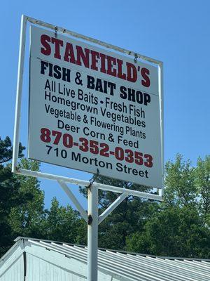 Front sign