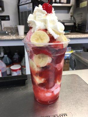 Strawberry Banana split