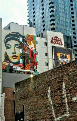 Mural by Shepard Fairey