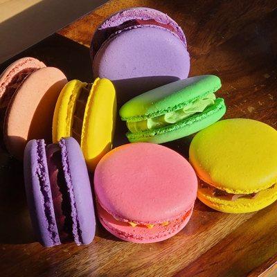 French Macarons (GF) available online & Au Marche, The Merc Coop, On The Rocks Liquor, Trivedi Wine, Lettuce Feed You, BlueJacket Crossing