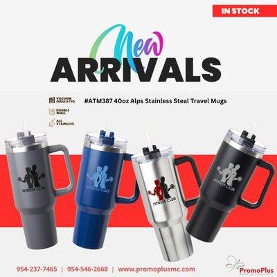 Keep your drinks COLD while you go out of town 
Get your hands on our Stainless Steel Travel Mugs NOW! 
www.promoplusmc.com