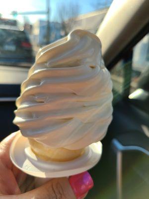 Vanilla soft-serve