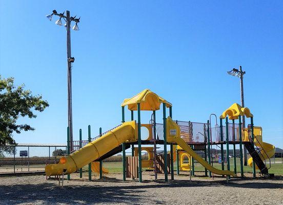 playground by the baseball fields