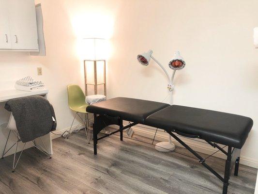 One of the treatment rooms