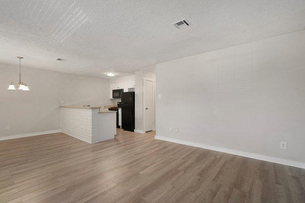 Spacious two bedroom that is newly renovated.