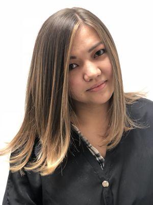 Balayage.