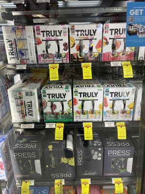 Truly and Press on sale