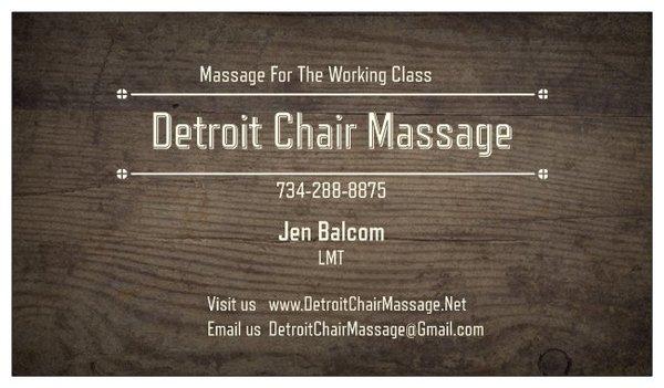 Detroit Chair Massage