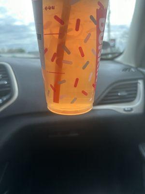 Strawberry Dragonfruit Dunkin' Refresher