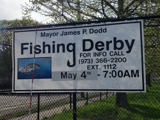 Fishing Derby on May 4th