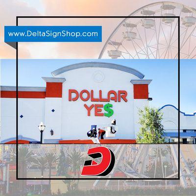 Shine above the rest: Discover the magic of #DeltaSignShop's illuminated signs. Quality illuminated signs. #customsigns #signsmakingnearme