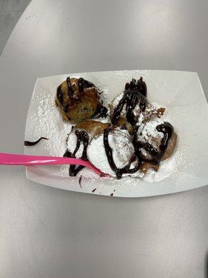 Fried oreos