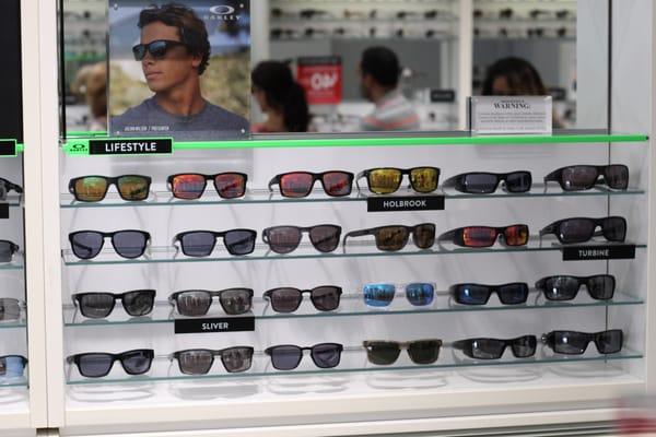 Sunglasses on display