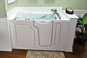 With a Safe Step Medical Walk-In Tub you can take a bath safely and with greater independence.