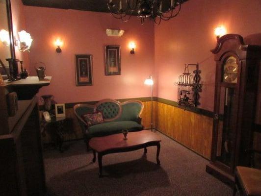 Inside an amazing escape room in Fort Collins Colorado.
 Fort Collins Escape room - Escape From The Machine.