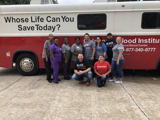 10th Anniversary Celebration and OBI Blood Drive!