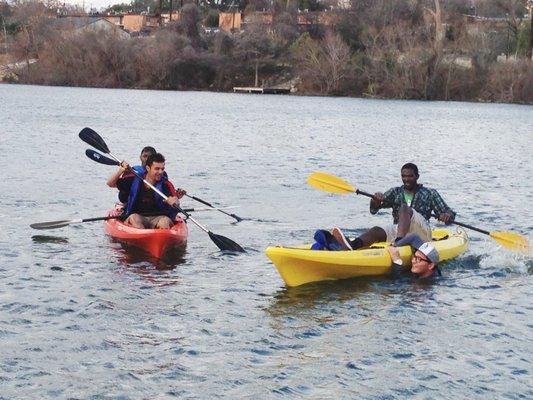 Students of our Summer American Culture and English program on a trip to Austin