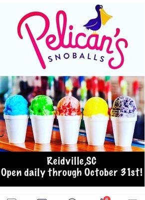 Pelican's Snoballs