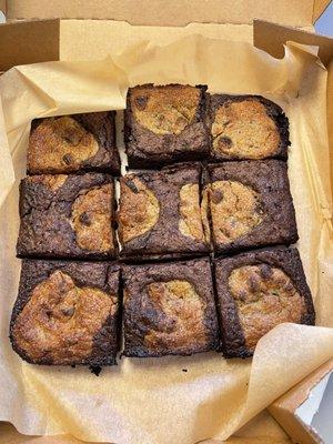 Burned brownies