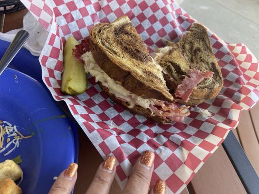 Reuben sandwich