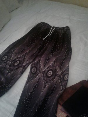 Breezy harem pants from Thailand