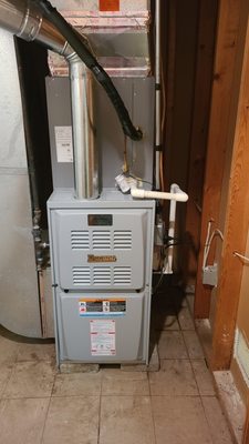 Furnace installation