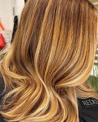 Balayage again for this beauty