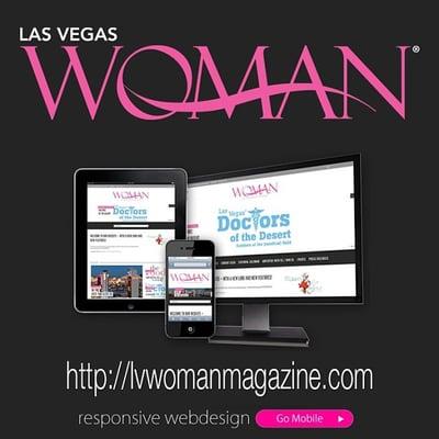 Client: Las Vegas Woman Magazine (website & social media)