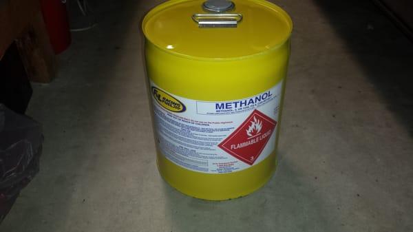 5 Gallon Methanol F&L Racing Fuel