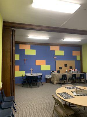 Sunday school area