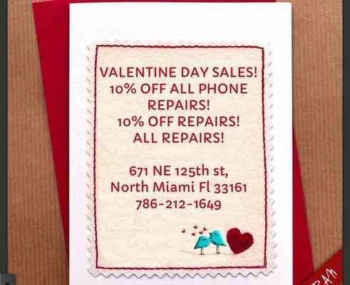 Valentine day sale!