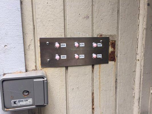 Custom doorbell repair/replacement.