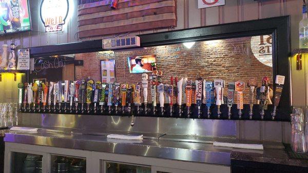 Large tap selection