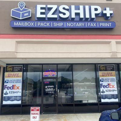 Welcome to EZSHIP+ (Katy Location)