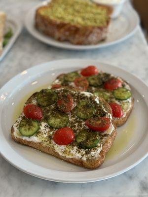 Labneh Toast