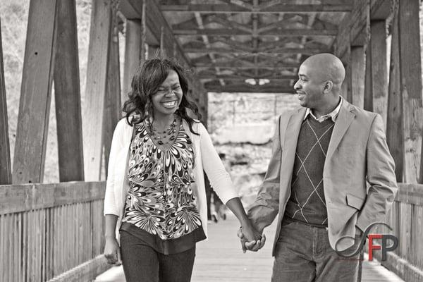 Couple at Roswell Mill, Roswell GA