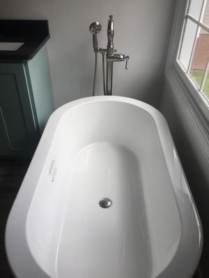 Freestanding Tub Install