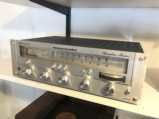 Marantz receivers from the 1970s are some of the most sought after vintage receivers.