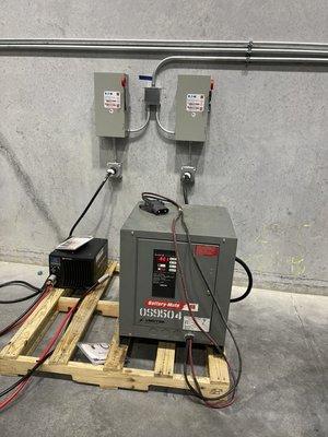 Connecting 208 for forklift