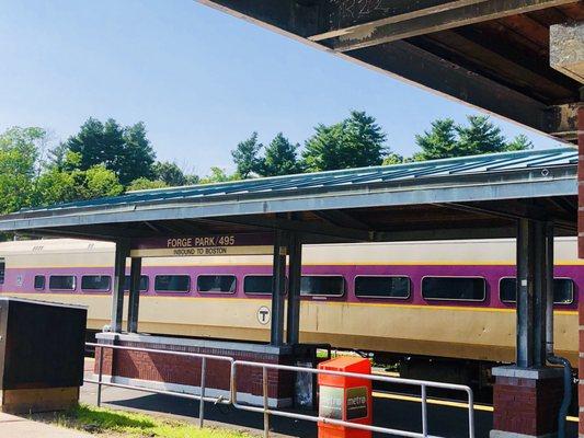 Forge Park/495 MBTA Station - Commuter Rail