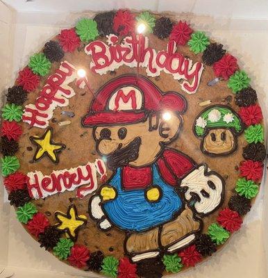 Super Mario cookie