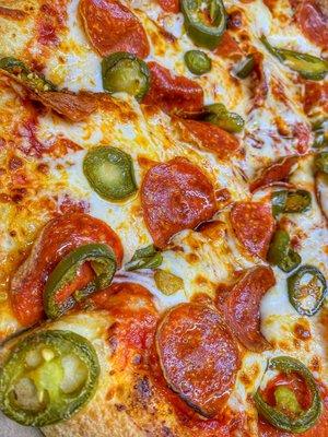 Pepperoni and Jalapeno