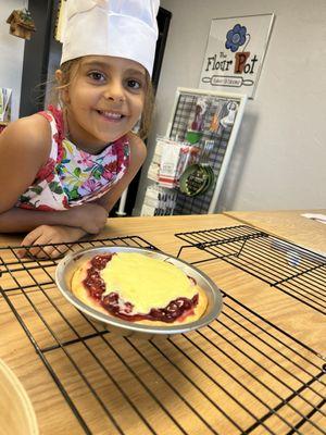 Belgian Cherry Pie with Door Co. Seaquist Orchard cherries!