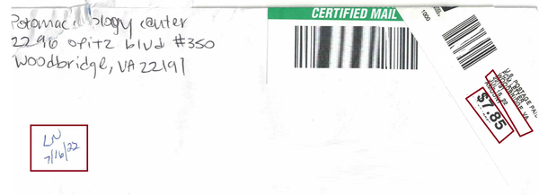 $7.85 paid to make sure false cancer scare is delivered on Saturday so the patient has to worry until Monday MALPRACTICE