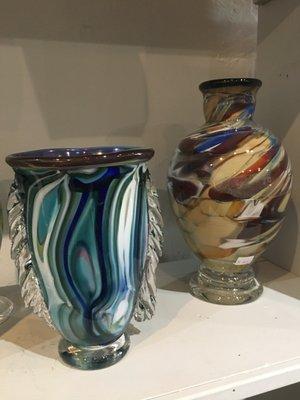 Hand blown glass made in Lexington