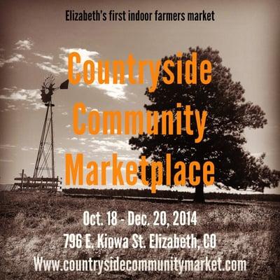 Countryside Community Marketplace indoor farmers market in Elizabeth, CO.